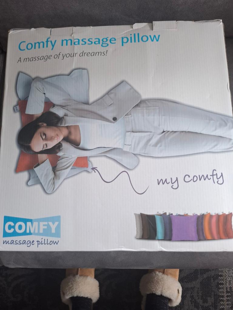 Comfy Massagekussen met Infrarood Verwarming - Rood, Verzenden, Zo goed als nieuw, Massagestoel of Kussen