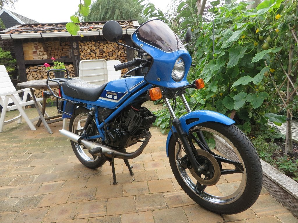 Originele Honda mb8 met instructieboekje en folder, Fietsen en Brommers, Ophalen, Gebruikt, MB, 80 cc