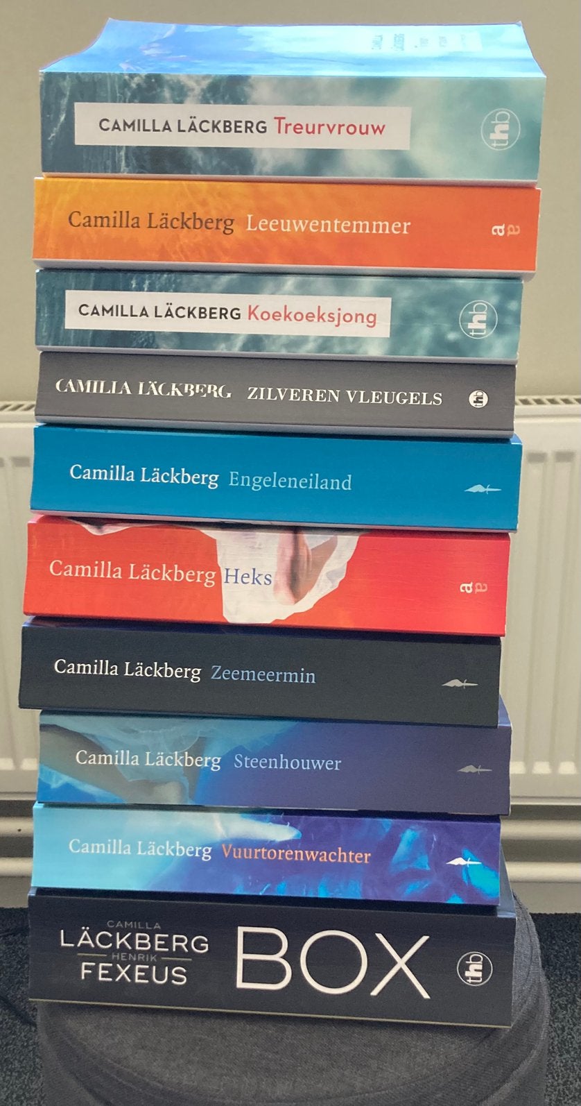 Mooie set van 10 thrillers van Camilla Lackberg, Boeken, Thrillers, Ophalen of Verzenden, Gelezen, Nederland