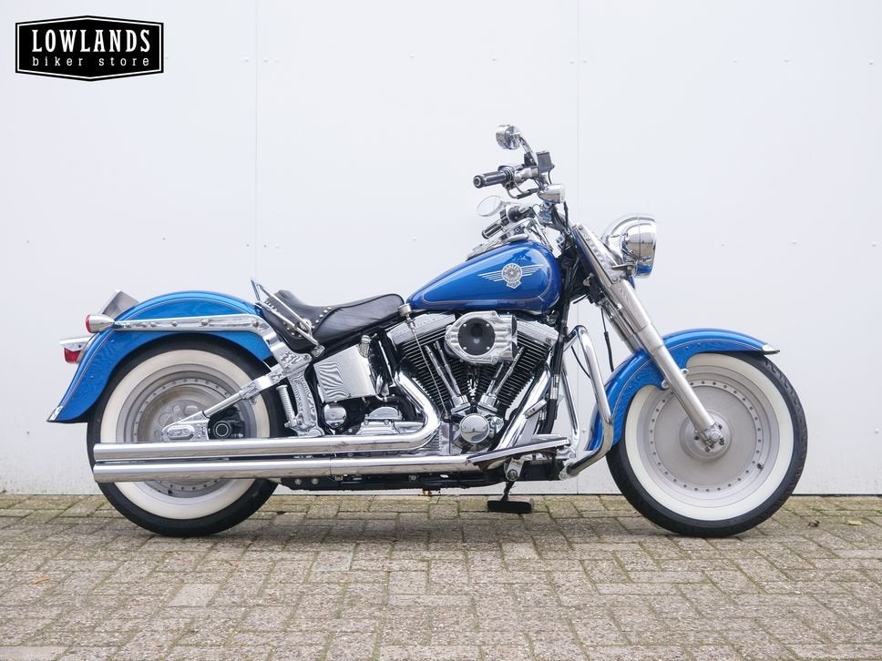 HARLEY-DAVIDSON FAT BOY FLSTF (bj 1993), 2 cilinders, Chopper, Bedrijf, Onbekend