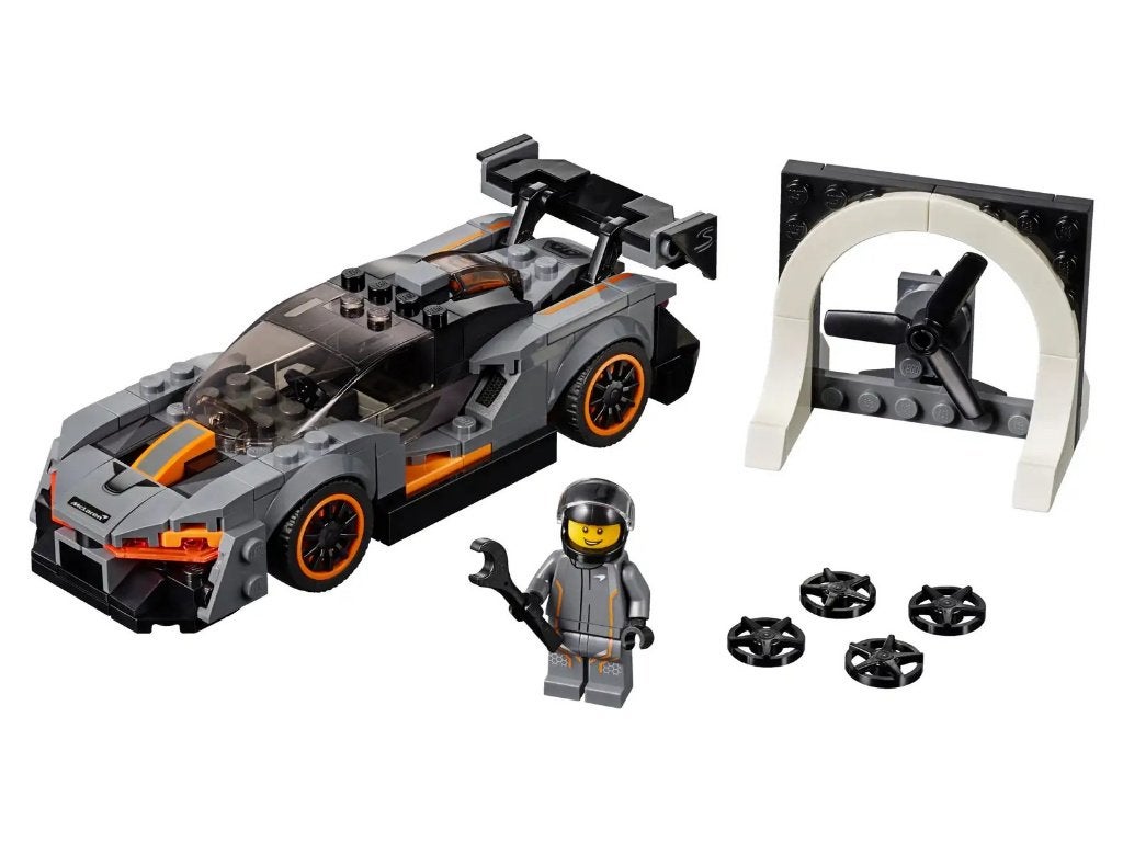 Speed Champions 75892 McLaren Senna (2018), Lego, Zo goed als nieuw, Complete set, Speed Champions