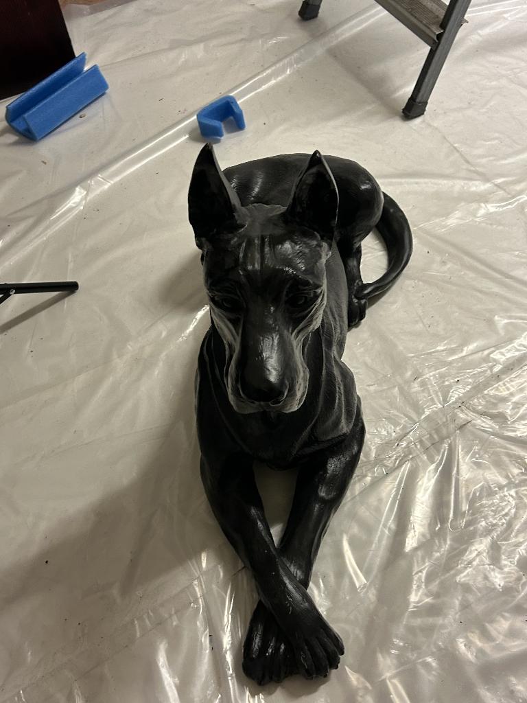 Honden beeld, Ophalen