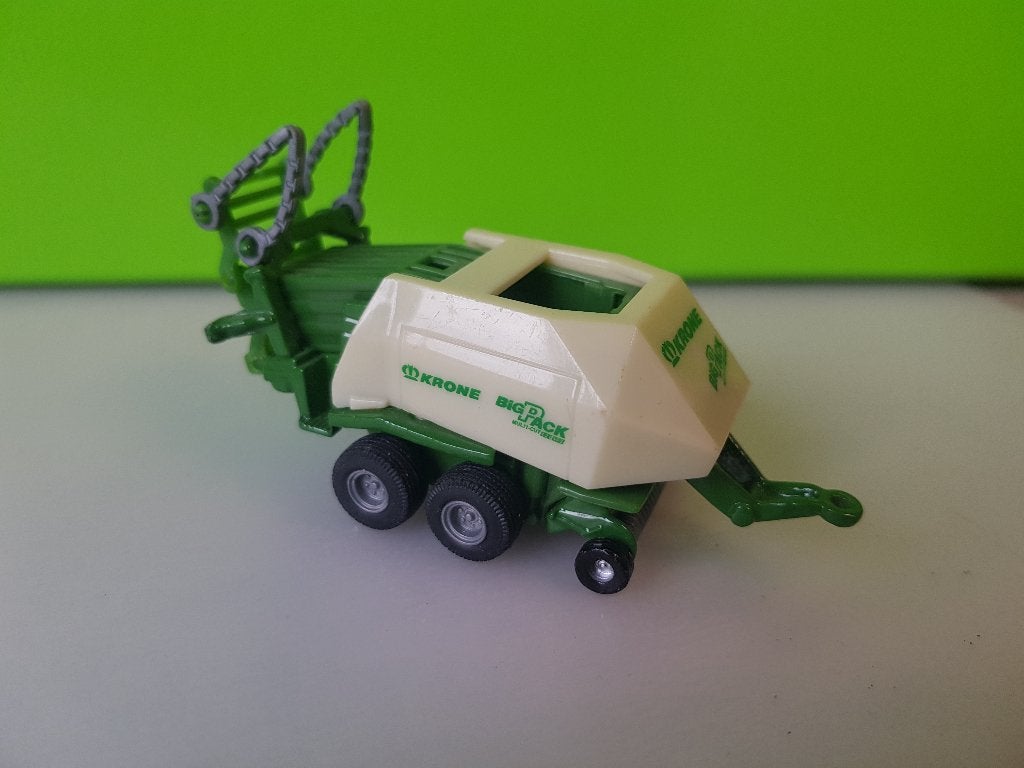 Siku 1628 - Krone Big Pack Baler [groen] 1/87, Ophalen of Verzenden, Gebruikt, Tractor of Landbouw