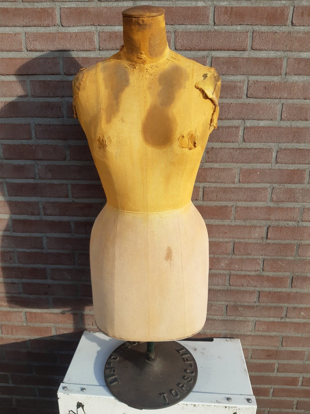 Oude paspop buste, Antiek en Kunst, Ophalen