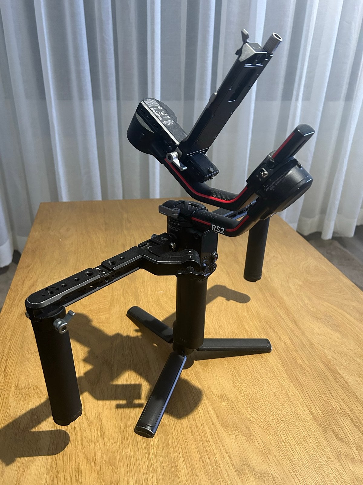 DJI RS2 Pro Gimbal met Dual Handle Grip - Zo goed als nieuw, DJI, Gimbal, Ophalen of Verzenden, Zo goed als nieuw