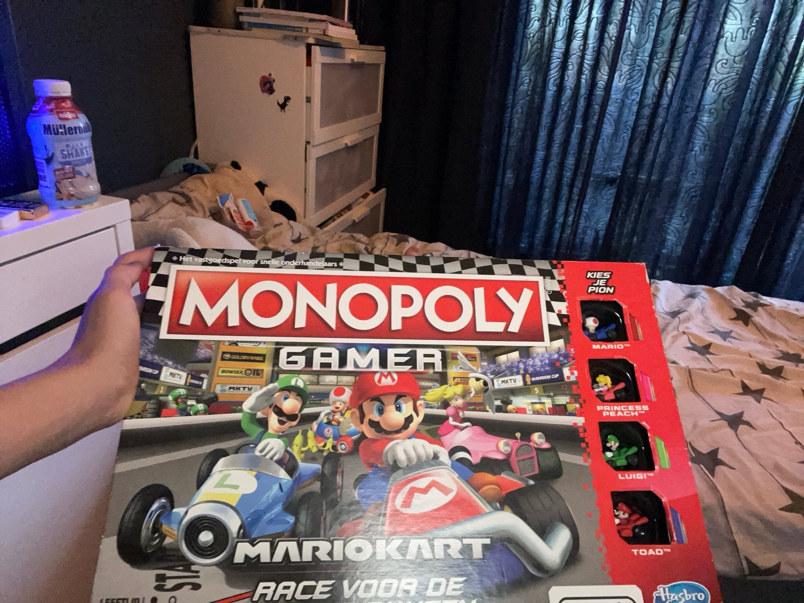 Monopoly Gamer Mario Kart - Race voor de overwinning!, Drie of vier spelers, Ophalen, Gebruikt