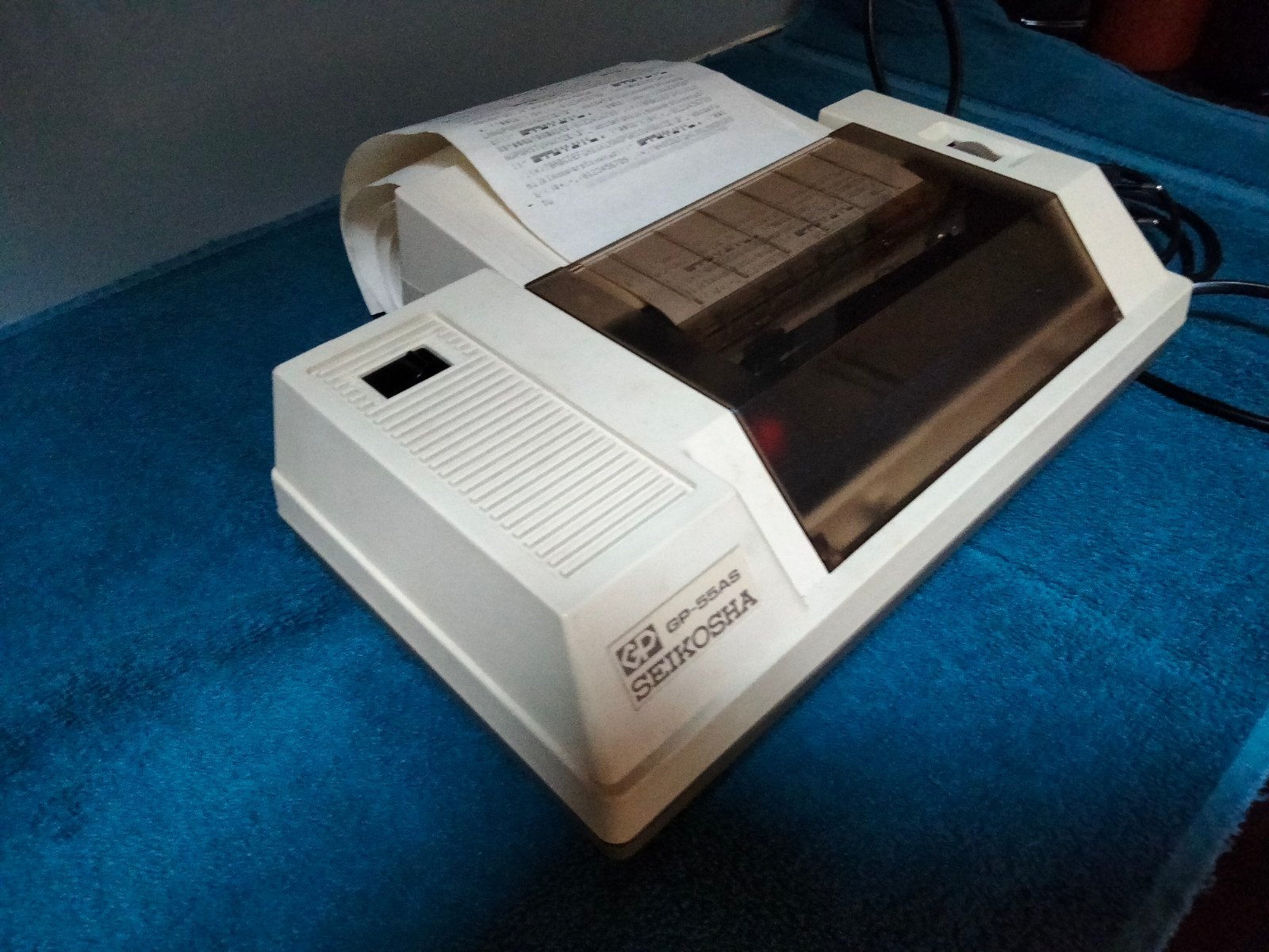 Seikosha matrix printer vintage voor de hobbyist., Ophalen, Niet werkend, Seikosha