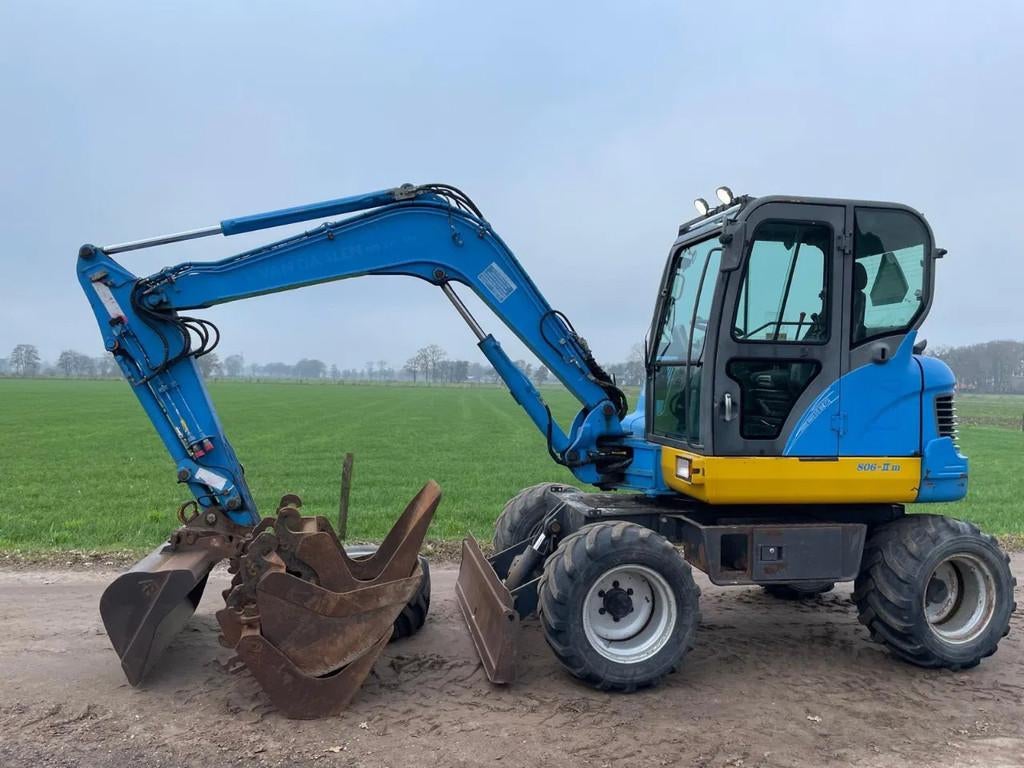 Doosan DX55 WD Bandenkraan Graafmachine (bj 2010), Zakelijke goederen, Machines en Bouw | Kranen en Graafmachines, Graafmachine