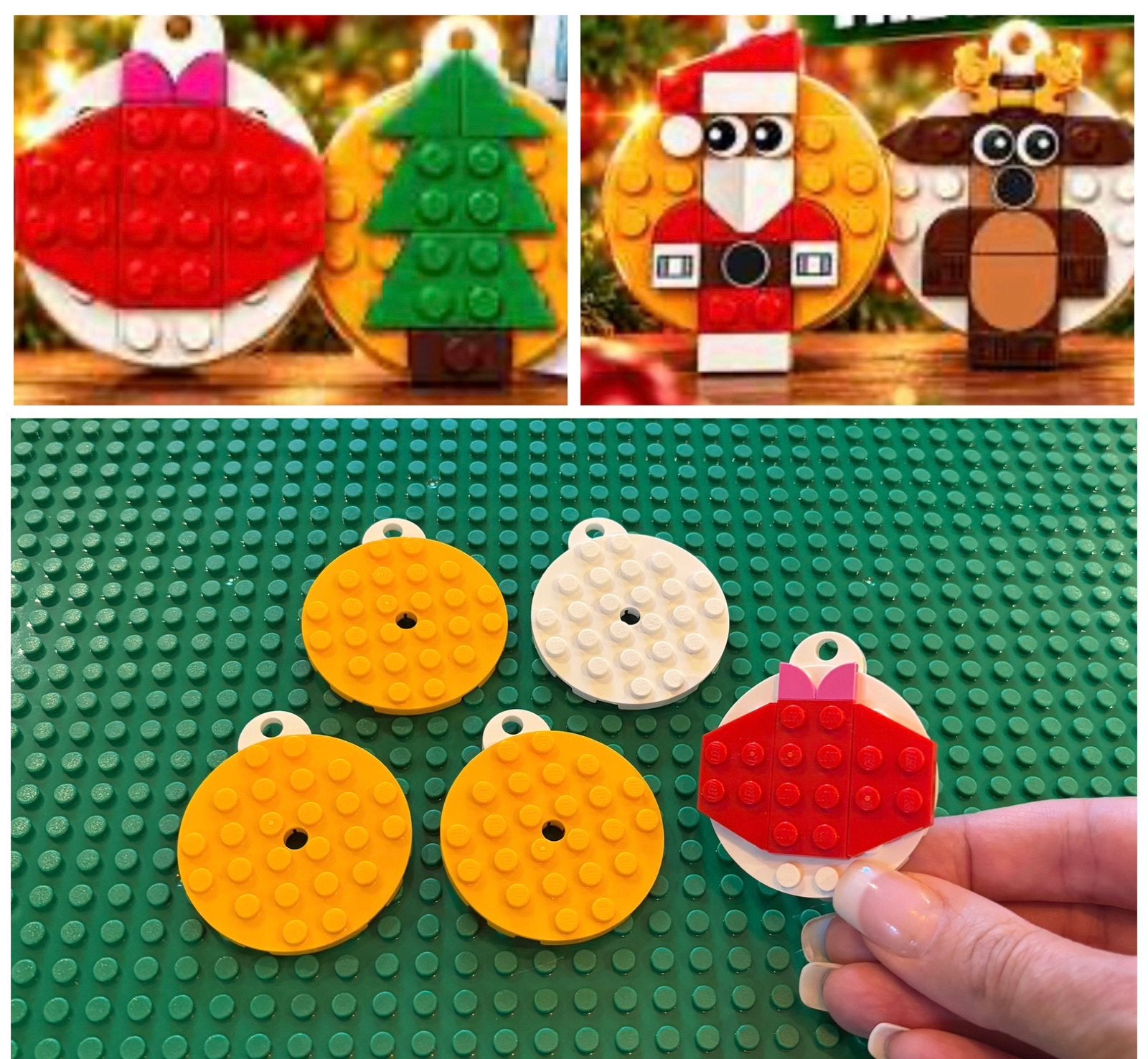 Lego kerst ornamenten versieringen, Ophalen of Verzenden, Nieuw