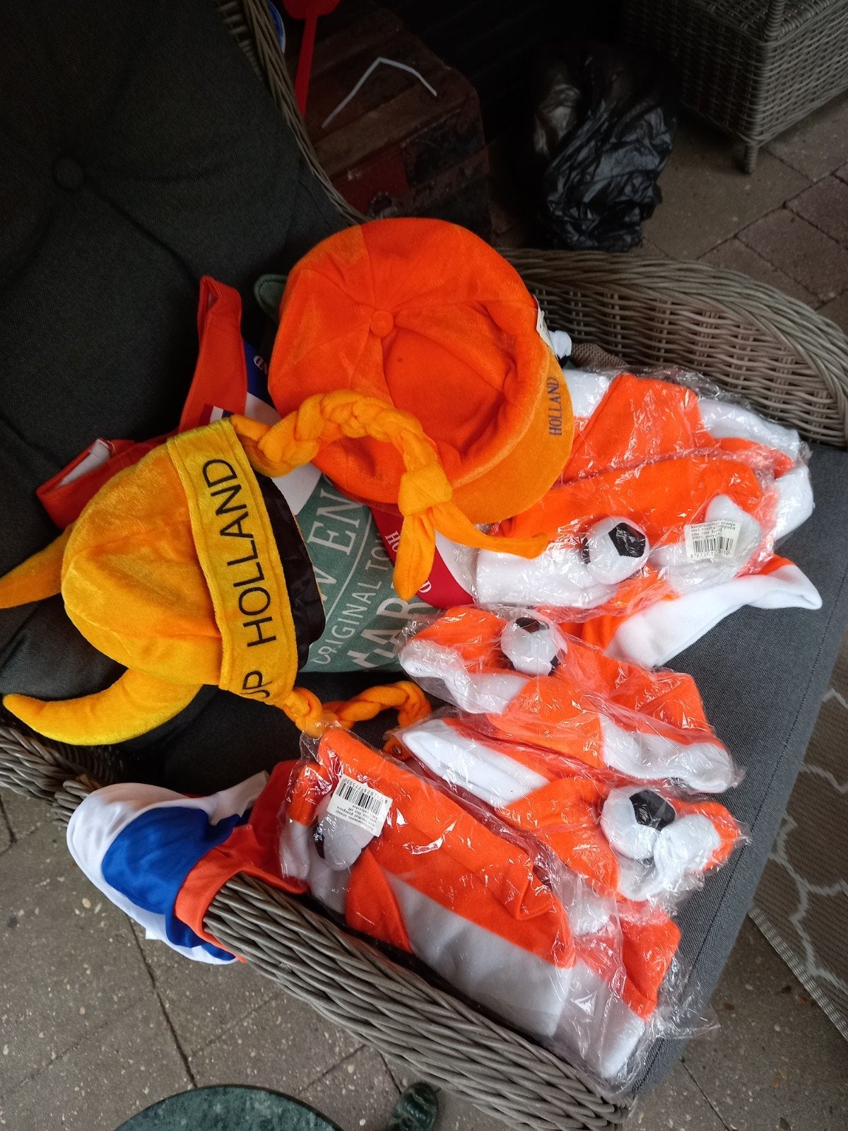 Rest partij  oranjeartikelen van alles wat niet gebruikt, Ophalen of Verzenden