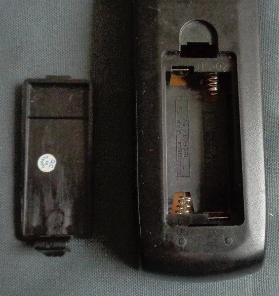 JVC RM-C1981 LCD TV Afstandsbediening Origineel, Verzenden, 50 Hz, Zo goed als nieuw, Minder dan 40 cm