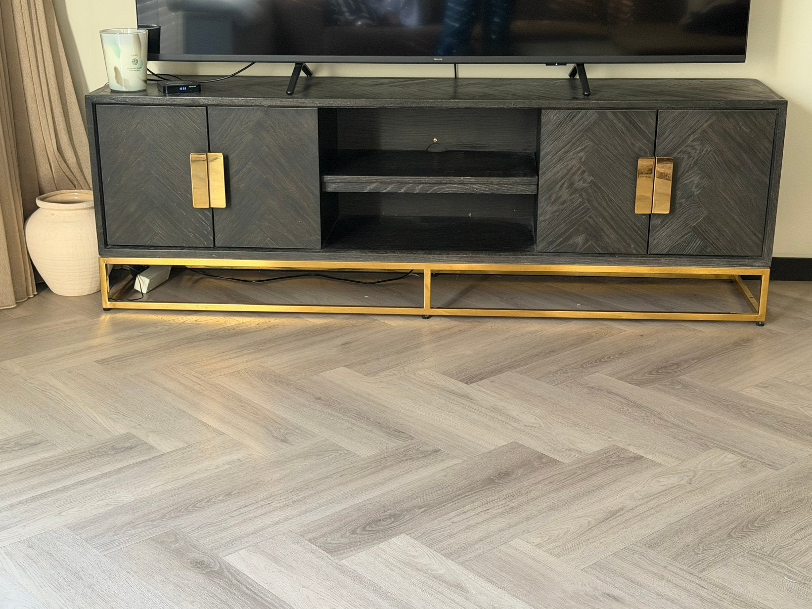 Richmond tv meubel en salontafel, Ophalen, Zo goed als nieuw, 25 tot 50 cm, Minder dan 100 cm