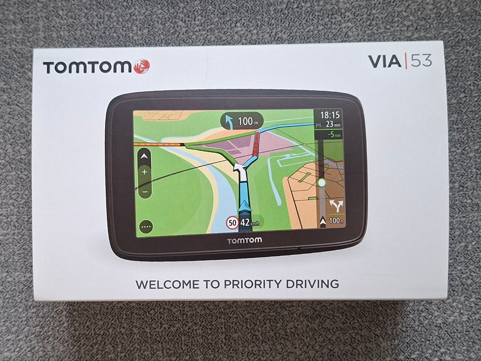 TomTom VIA 53 Europa., Auto diversen, Ophalen of Verzenden, Zo goed als nieuw
