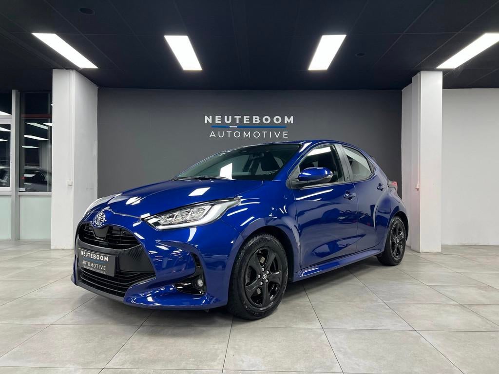 Toyota Yaris 1.5 Hybrid Dynamic | Trekhaak | PDC | Navi, Auto's, Toyota, Stof, Gebruikt, Zwart, Blauw