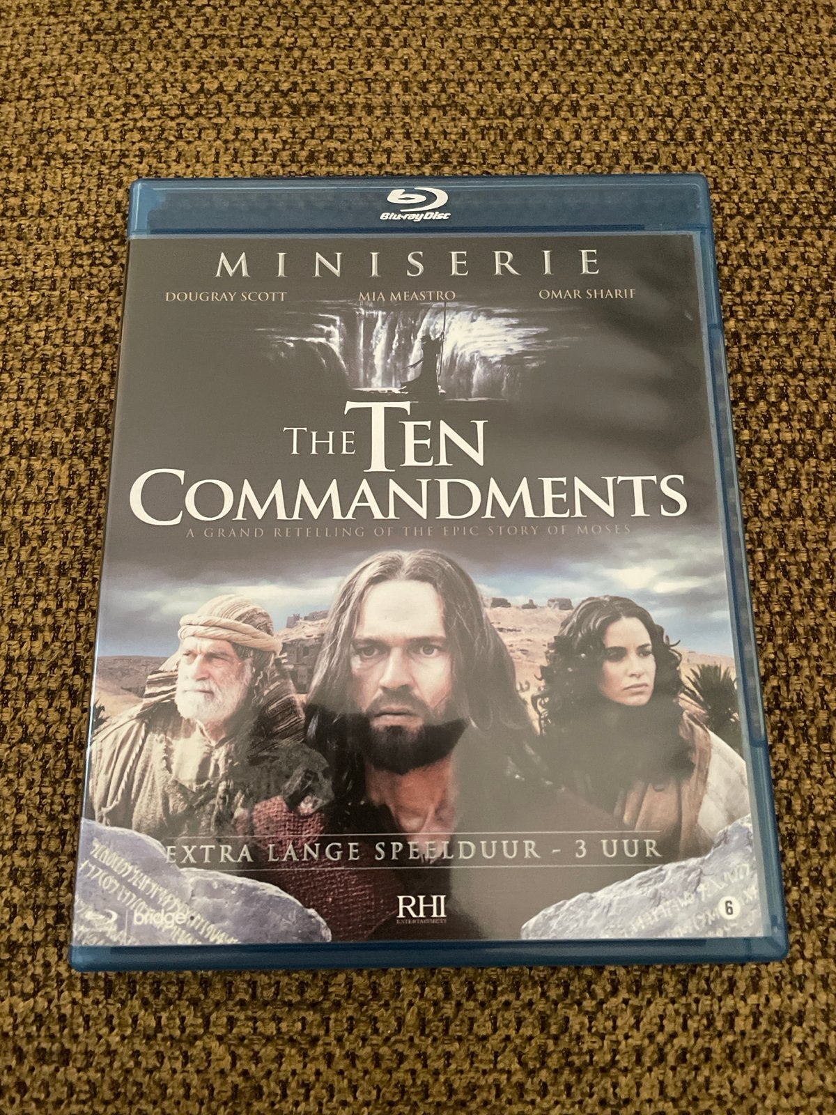 The Ten Commandments - Miniserie Blu-ray, Cd's en Dvd's, Blu-ray, Nederlands, Drama, Ophalen of Verzenden, Zo goed als nieuw