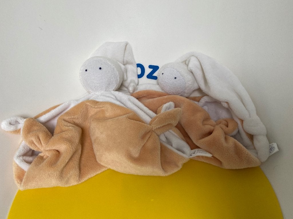 K3522 difrax softdoek creme wit groot formaat 2x, Ophalen of Verzenden, Zo goed als nieuw, Overige typen