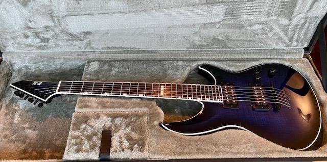ESP E-II Horizon-III FM, Ophalen, Zo goed als nieuw, Solid body, Overige merken
