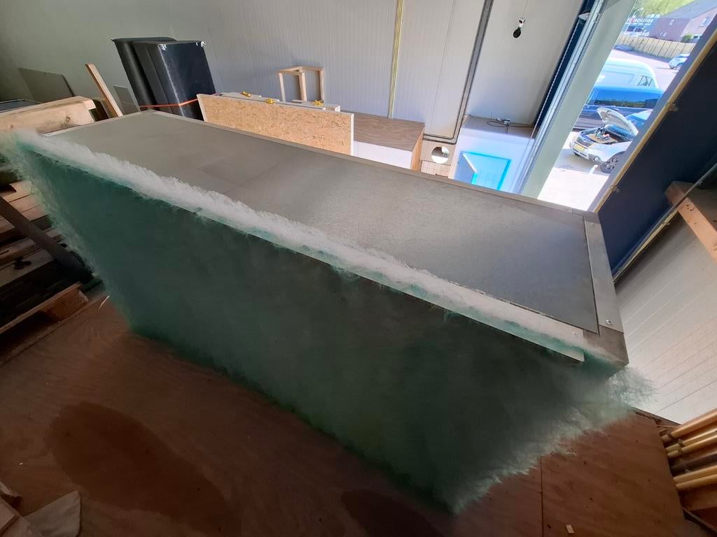 Nieuwe Spuitwand met Extra Filters (ca. 40x82x150cm), Doe-het-zelf en Verbouw, Ventilatie en Afzuiging, Ophalen of Verzenden, Nieuw