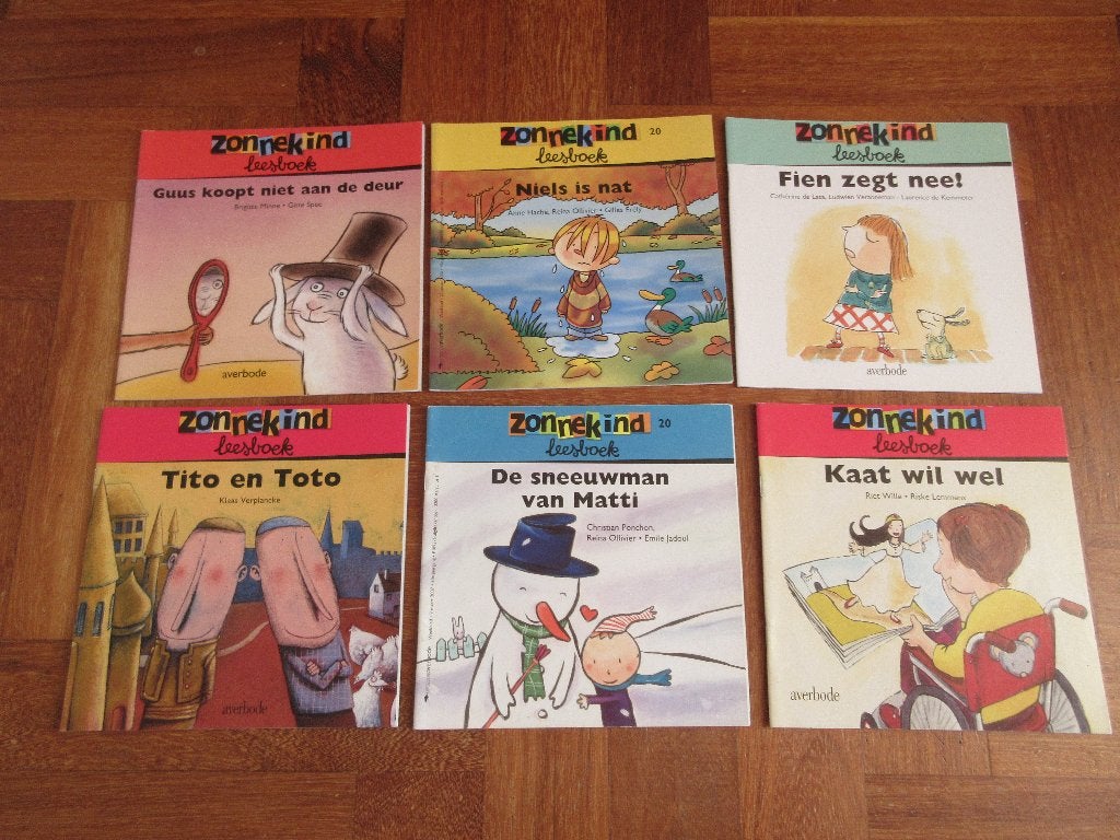 6 x leesboekjes groep 3 + 4, Boeken, Ophalen of Verzenden, Gelezen, Fictie algemeen