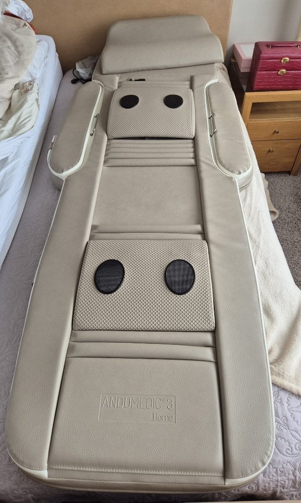Electrisch massagematras Andumedic 3  beige kleur, Sport en Fitness, Ophalen, Gebruikt, Overige typen
