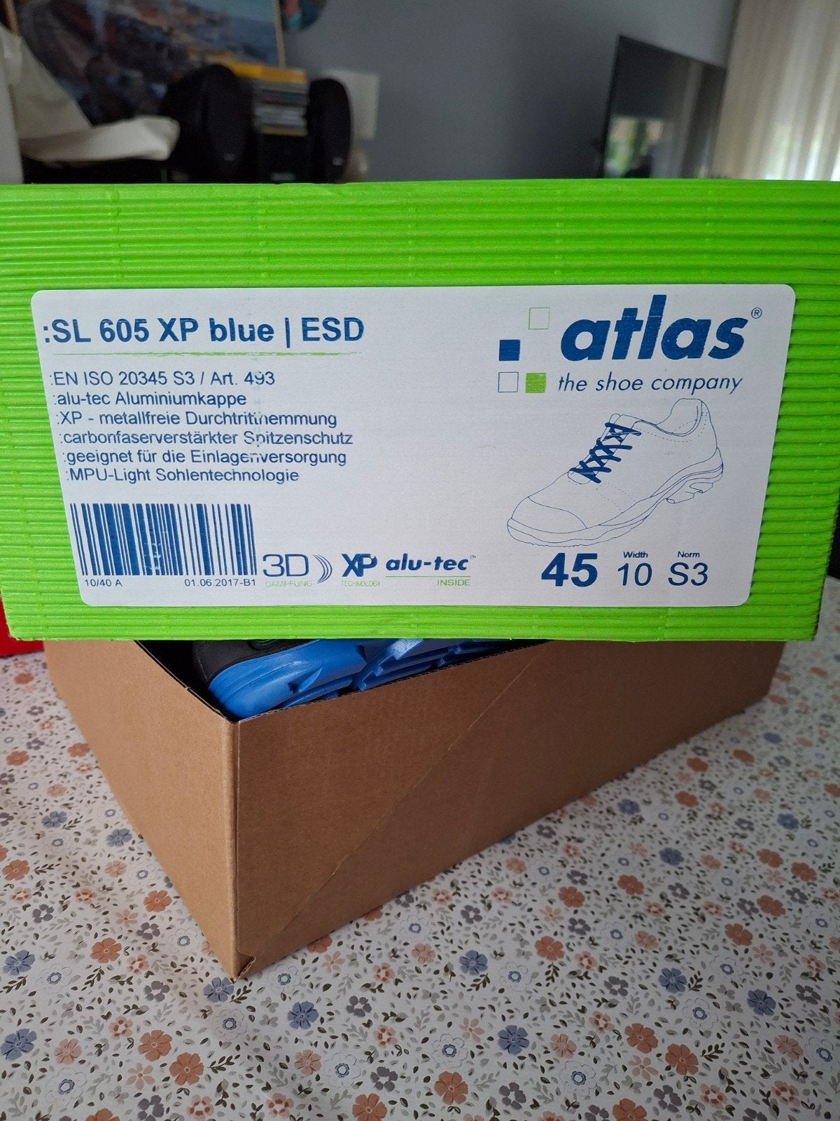 Nieuwe Atlas werkschoenen maat 45, Ophalen, Heren, Schoenen, Nieuw
