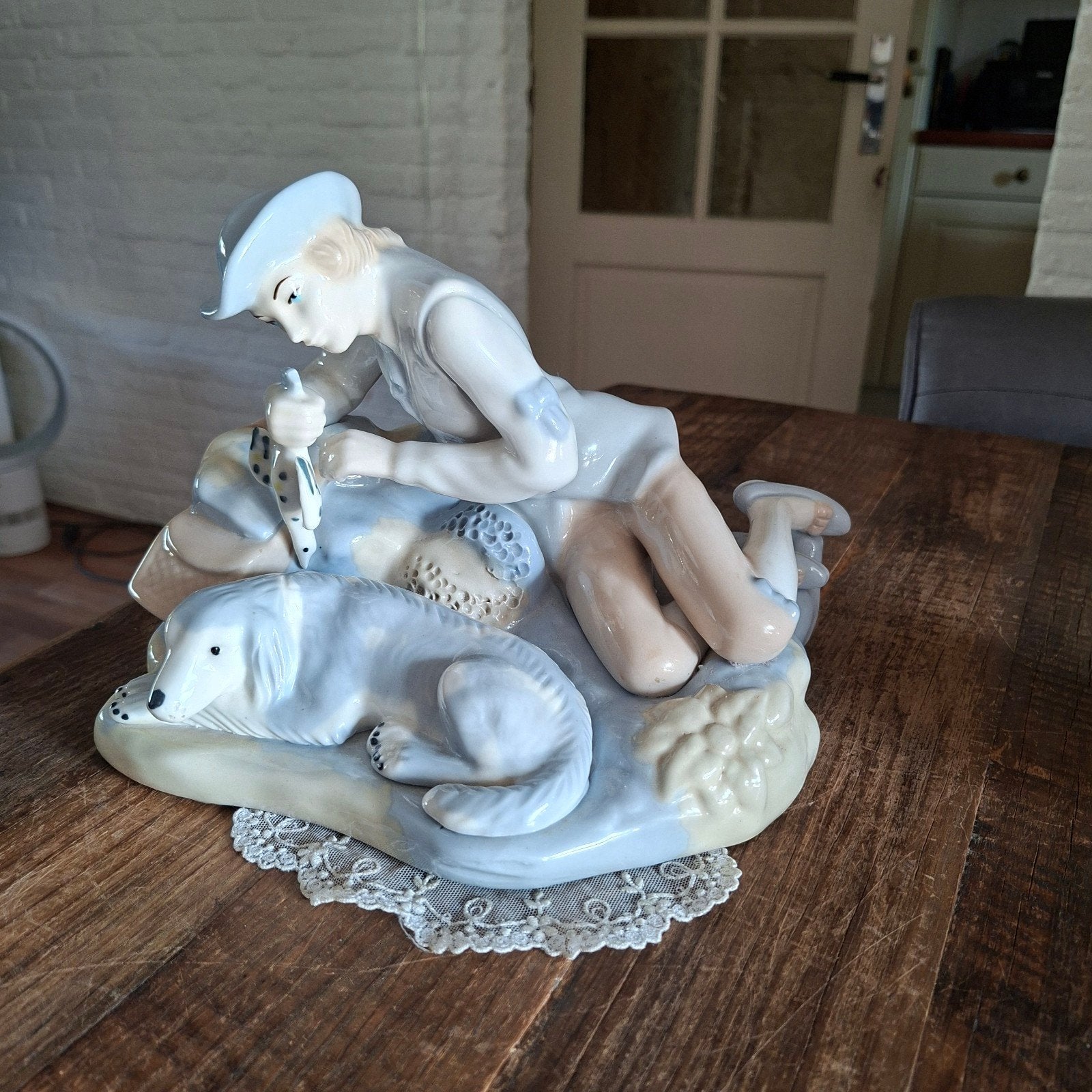 Pallessi Spaans Porseleinen SculptuurJaren 70 26 bij 18 cm, Antiek en Kunst, Ophalen of Verzenden