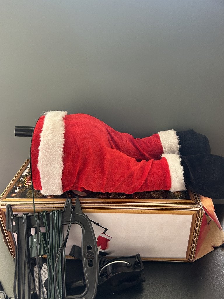 Luville Santa's legs bewegende benen, Ophalen of Verzenden, Gebruikt