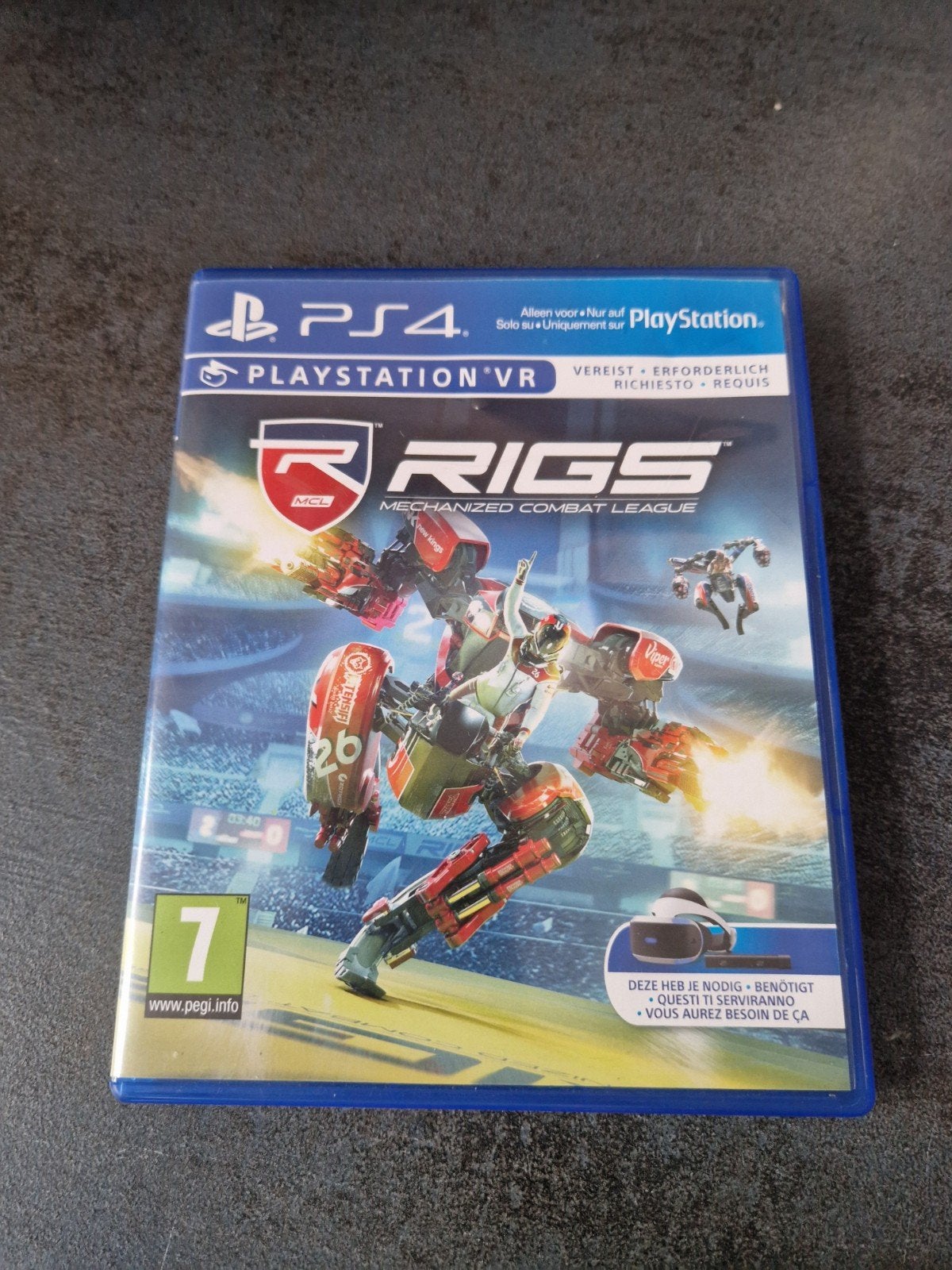 RIGS Mechanized Combat League PS4 VR, Online, Shooter, 1 speler, Virtual Reality