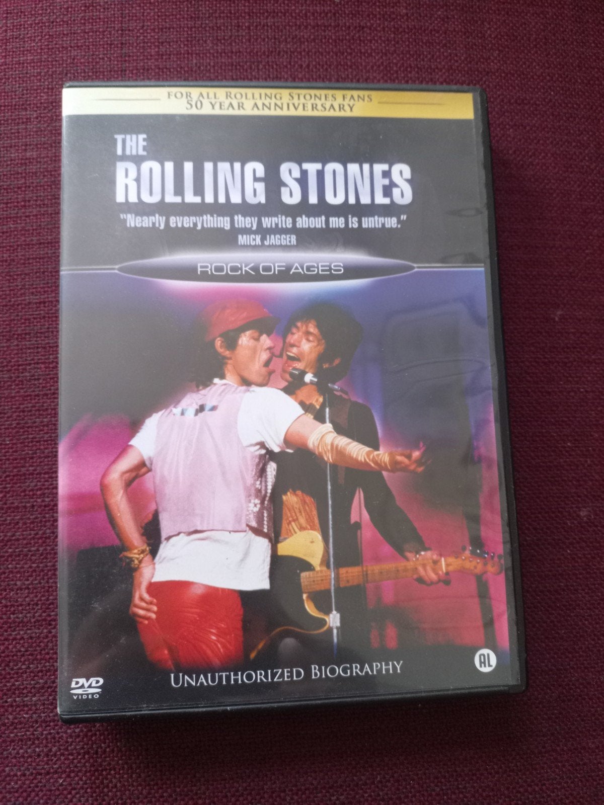 The Rolling Stones: Rock of Ages (DVD), Alle leeftijden, Ophalen of Verzenden, Gebruikt, Documentaire