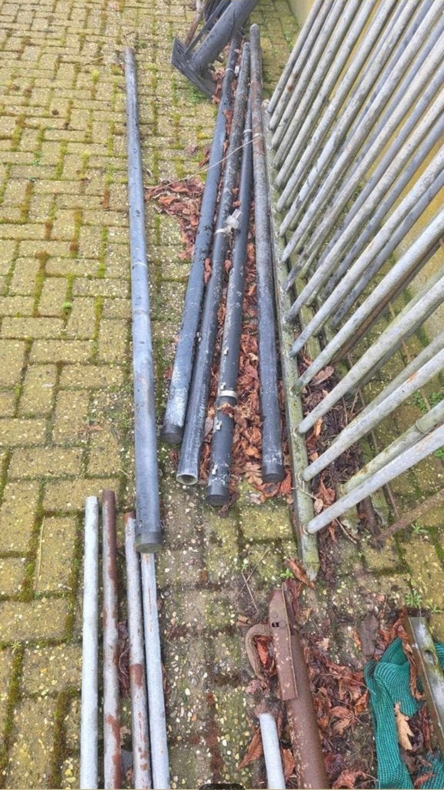 Palen, Ophalen