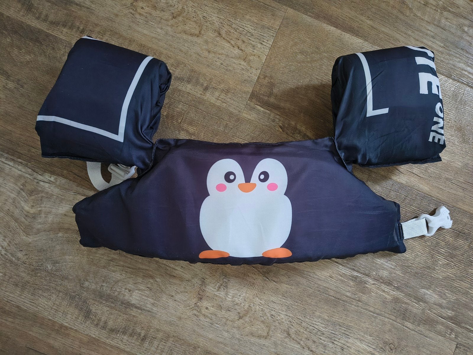 Puddle jumper zwembandjes pinguïn design, Ophalen of Verzenden, Zo goed als nieuw
