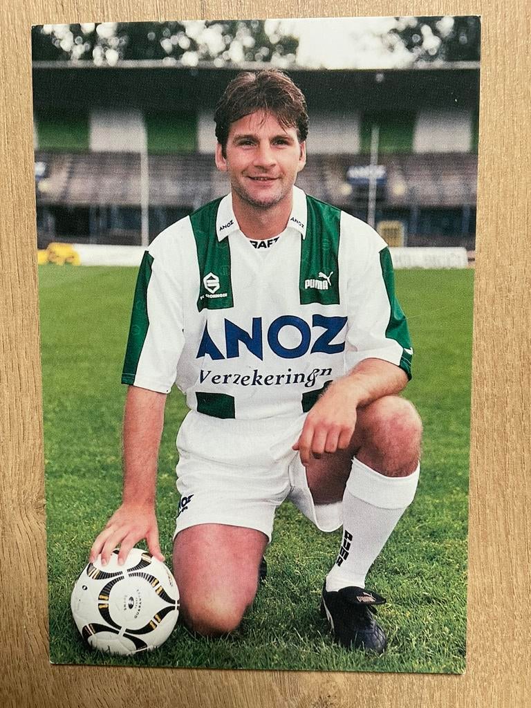Fotokaart Raymond Atteveld (FC Groningen, Roda JC)., Verzamelen, Ophalen of Verzenden, Nieuw, Spelerskaart