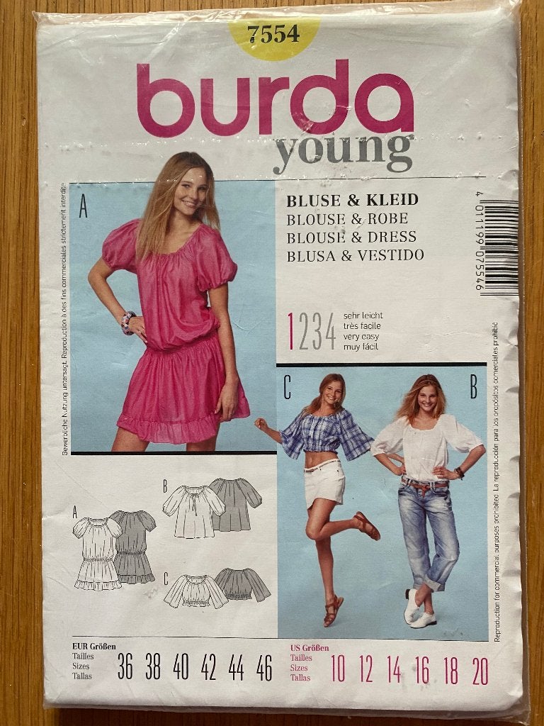 Burda young patroon, Overige typen, Vrouw, Nieuw, Burda