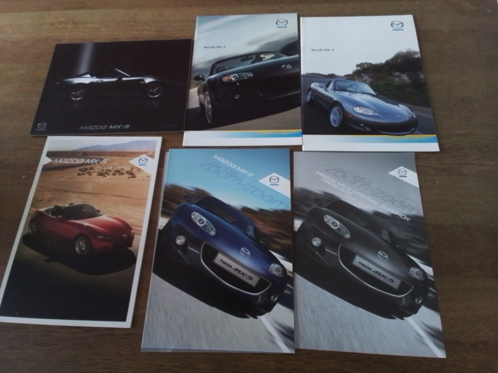 Folders Mazda MX-5 d, Ophalen of Verzenden, Zo goed als nieuw, Mazda
