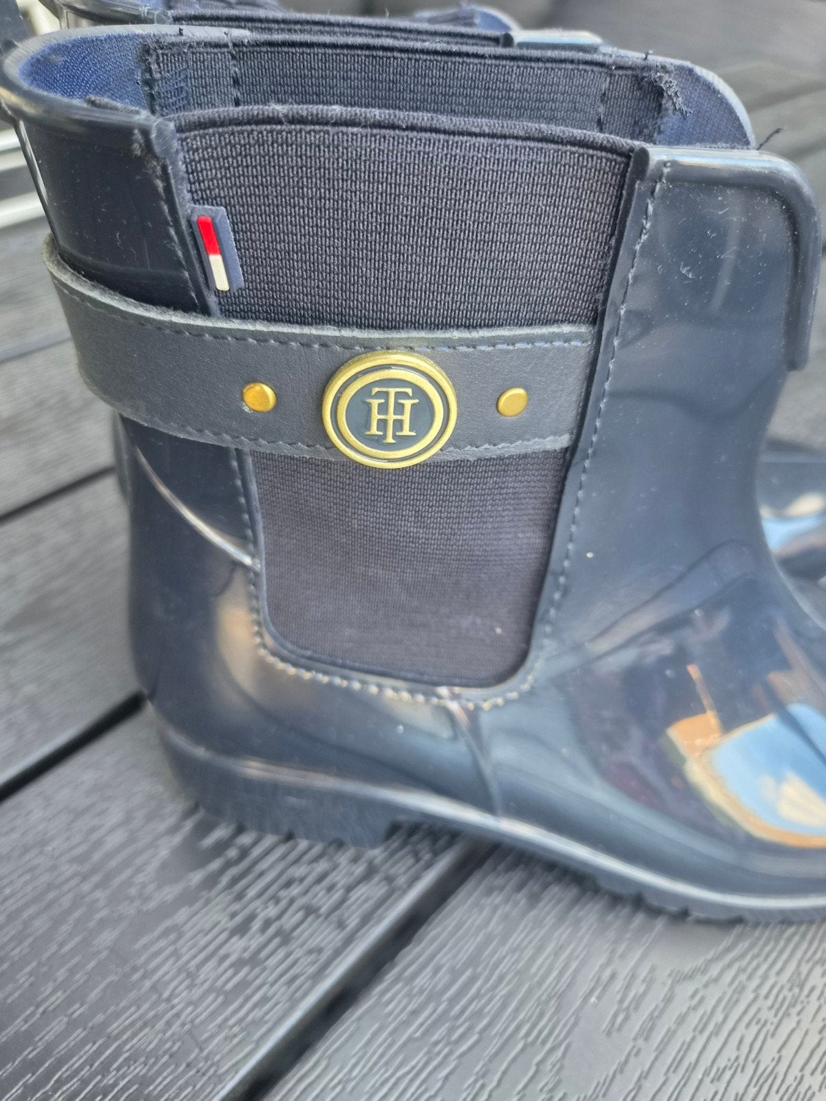 tommy hilfiger, Blauw, Nieuw, Ophalen of Verzenden, Regenlaarzen