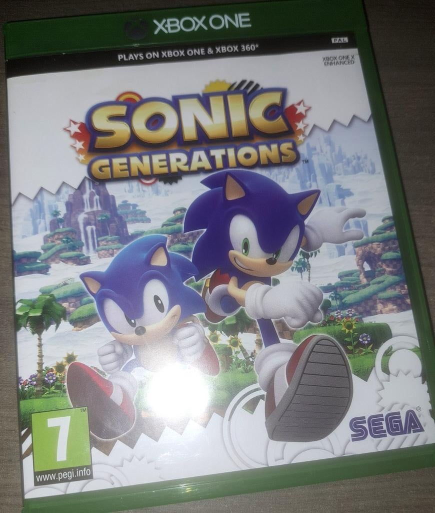 Sonic the hedgehog generations xbox one z.g.a.n., 1 speler, Ophalen of Verzenden, Zo goed als nieuw, Platform