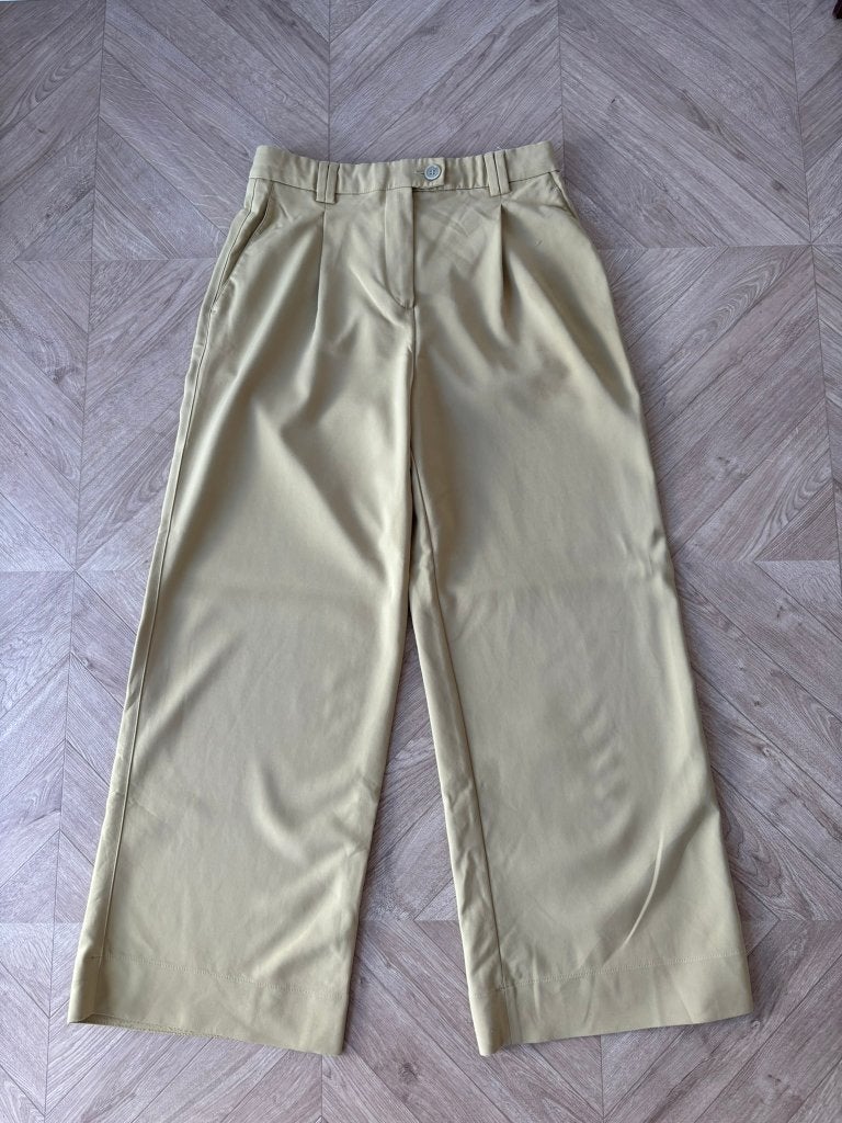 Vanilia | Pantalon | Mosterdgeel | Maat M, Maat 38/40 (M), Vanilia, Geel, Ophalen of Verzenden