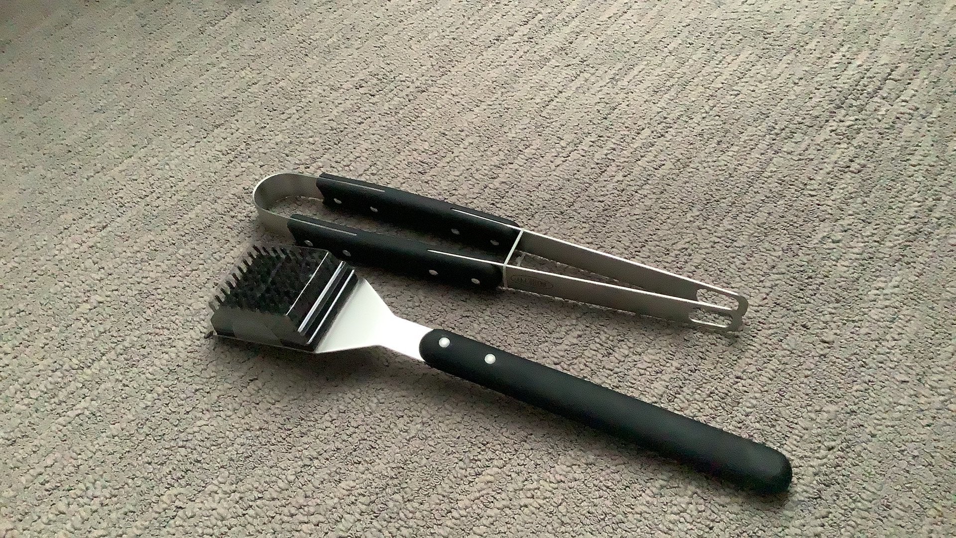Boretti BBQ set tang en borstel NIEUW, Ophalen of Verzenden, Nieuw