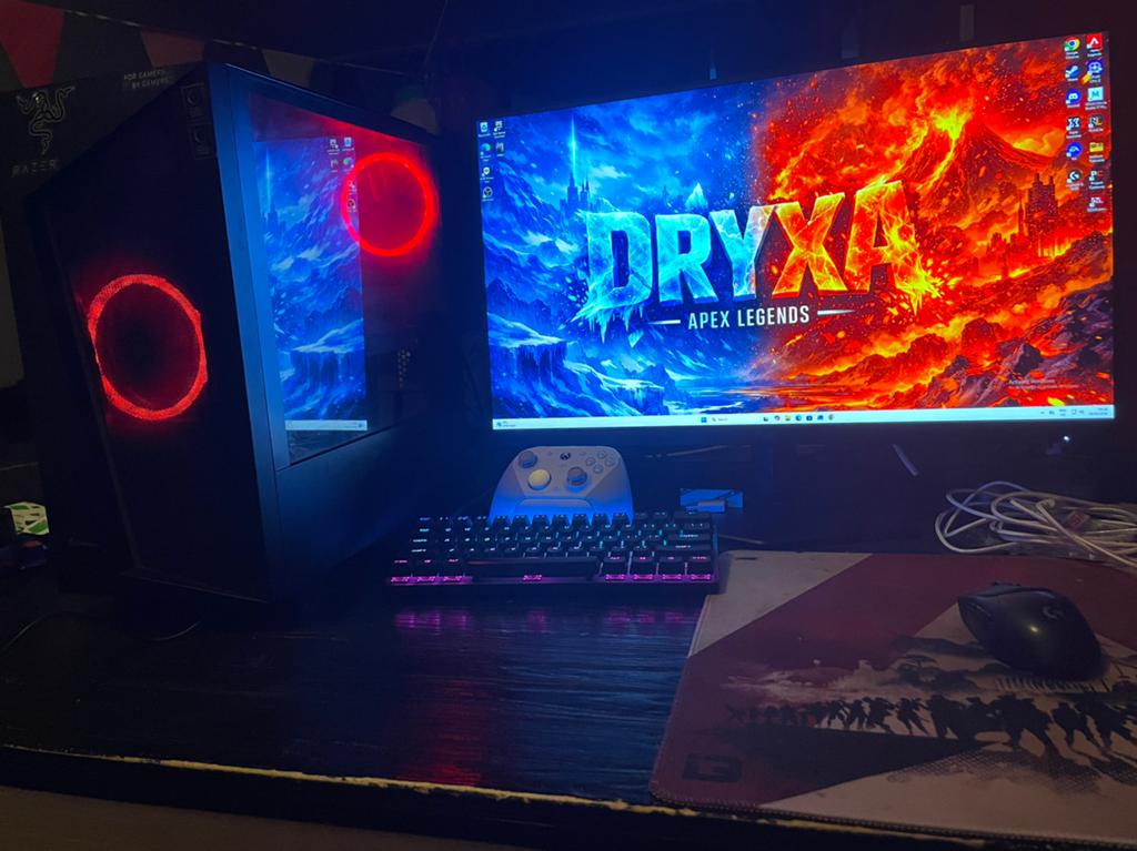Dikke AMD Gaming Setup! LEES BESCHRIJVING!, 32 GB, Zo goed als nieuw, Gaming, SSD