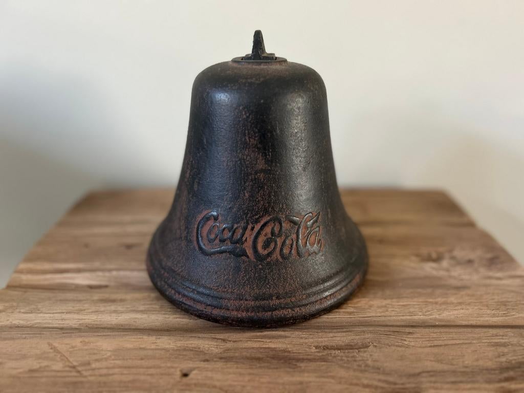 Antieke Coca Cola bel uit VS, 1900 - 1920, Verzamelen, Ophalen of Verzenden, Gebruikt