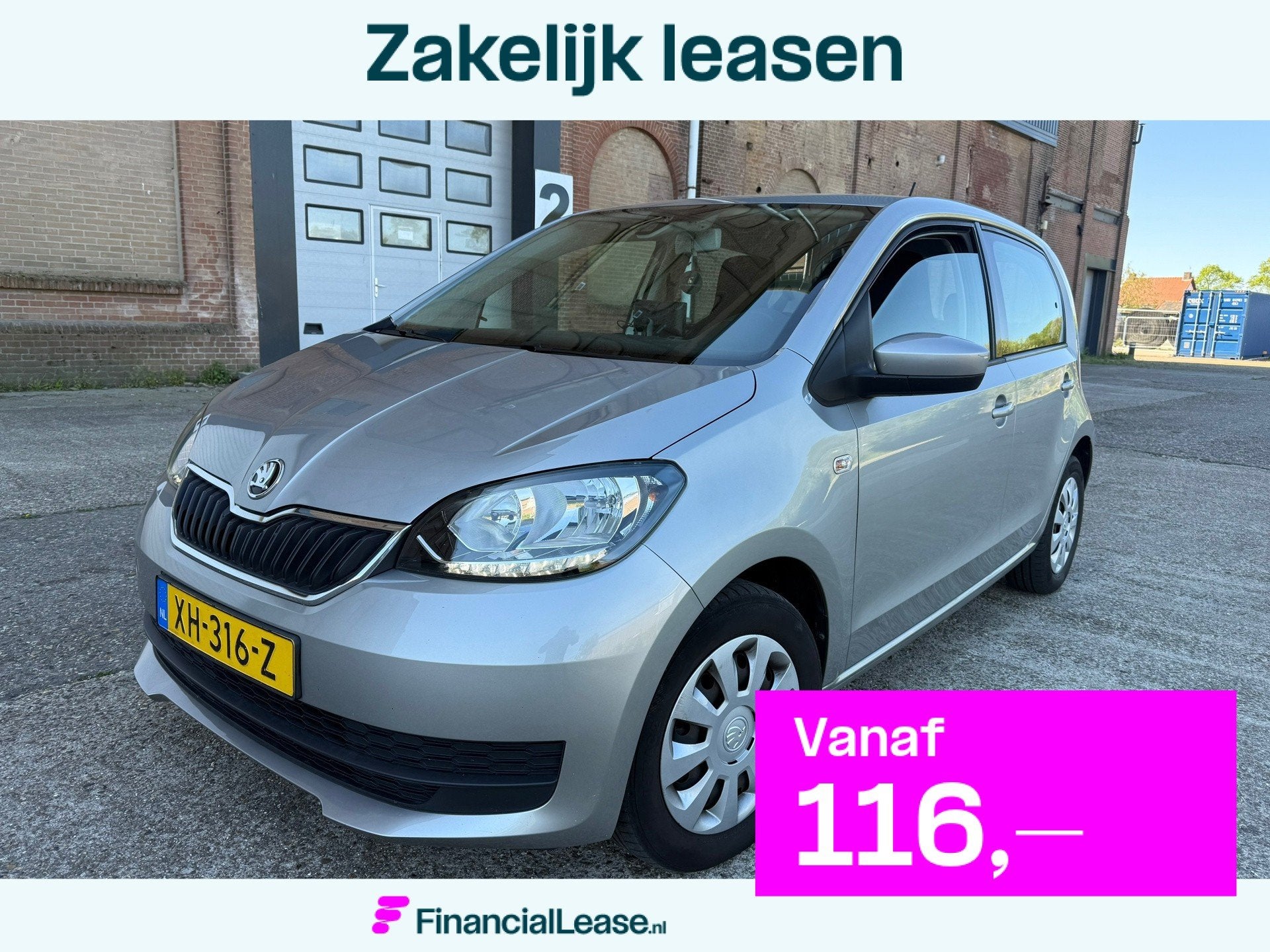Skoda Citigo 1.0 Greentech Ambition NAP/AIRCO/CRUISE/APK, Voorwielaandrijving, Gebruikt, Euro 6, 60 pk