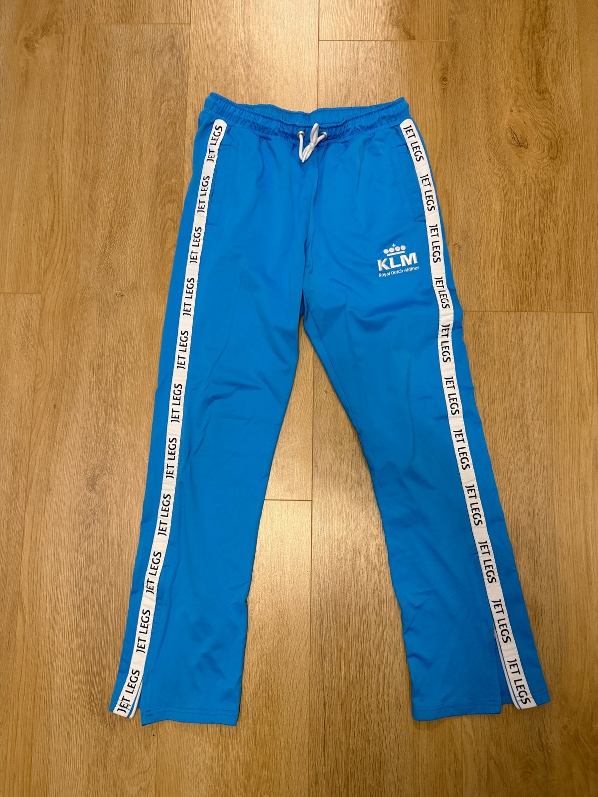 KLM broek maat L - Jet Legs Royal Dutch Airlines, Ophalen of Verzenden, Zo goed als nieuw, Overige typen