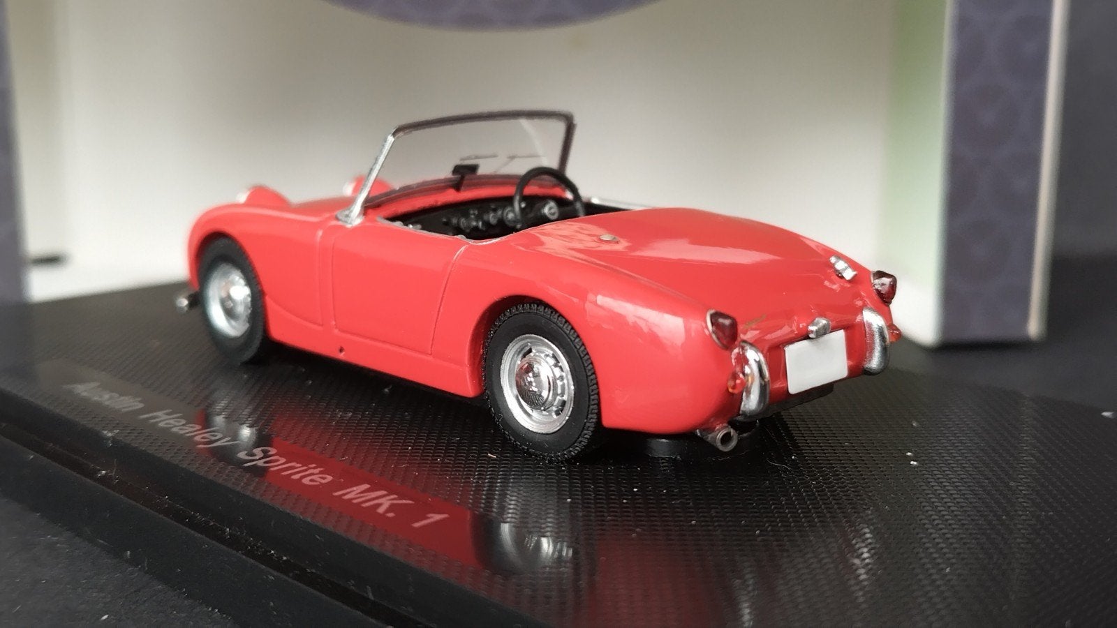Austin Healey Sprite Red 1:43 Ebbro Pol, Overige merken, Auto, Verzenden, .