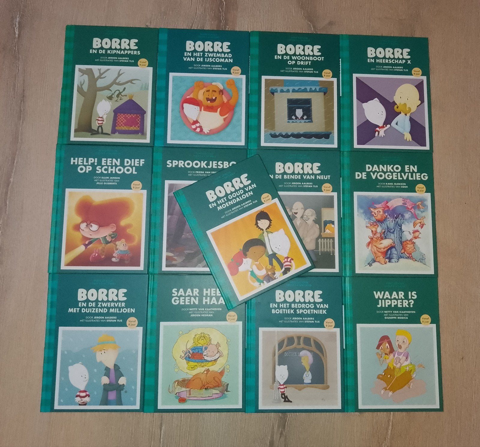 Partij 13 stuks Borre boekjes groep 5 Borreboekjes, Ophalen of Verzenden, Zo goed als nieuw, Fictie algemeen