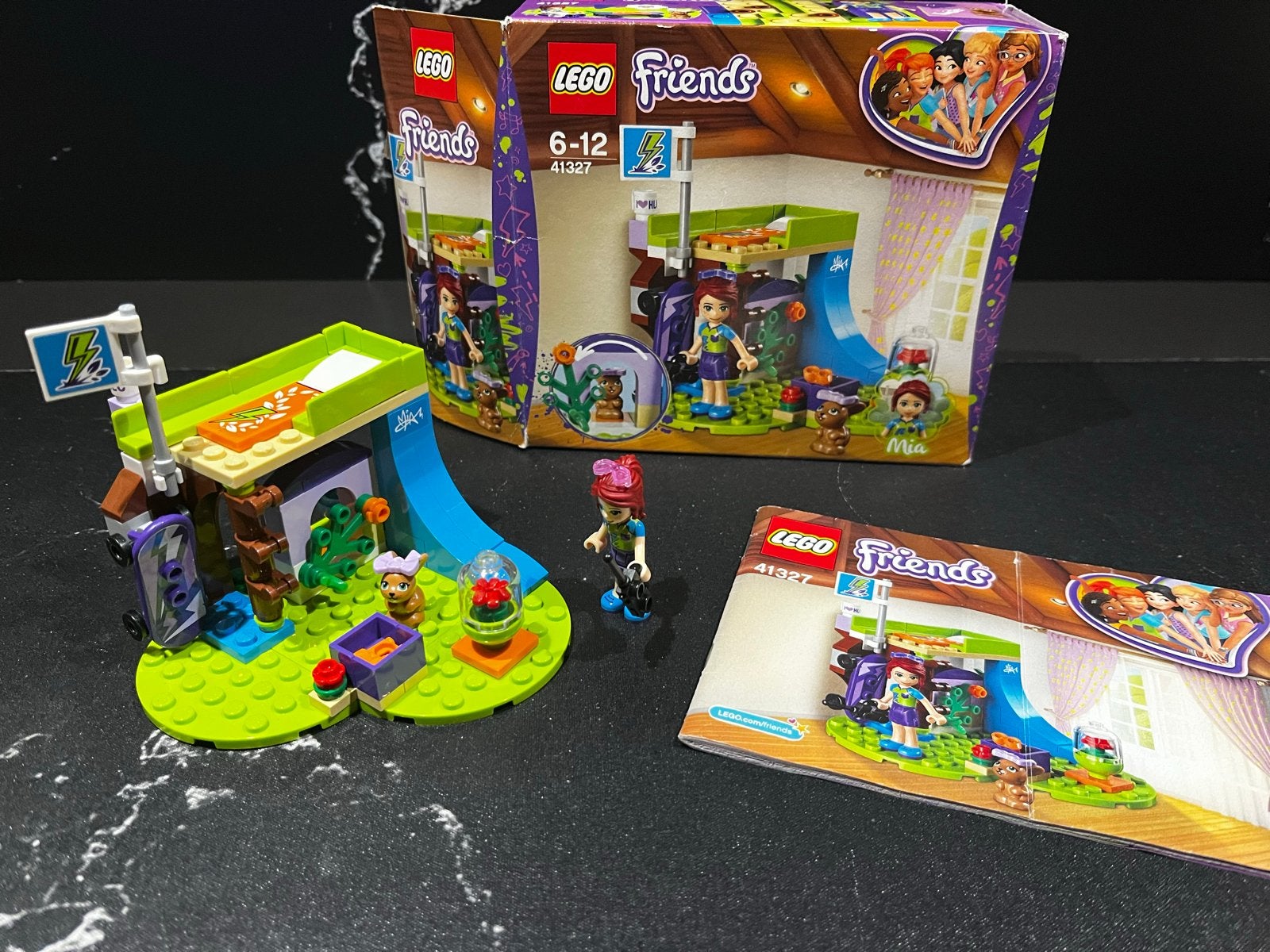 LEGO Friends Mia's Slaapkamer 41327 met originele verpakking, Inclusief instructies, Lego, Friends, Ophalen of Verzenden