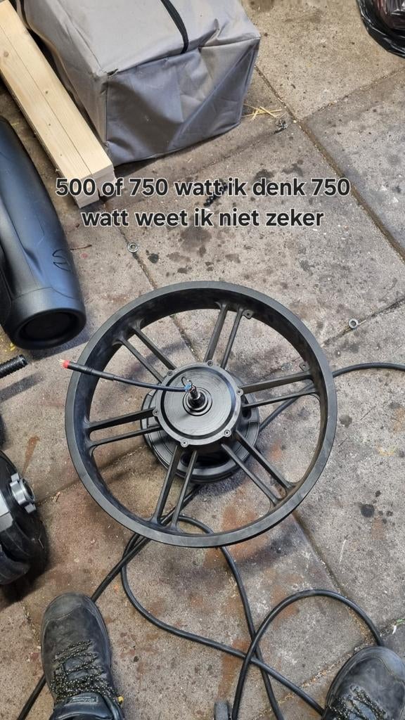 Fatbike V20 Motor 500W (of 750W), Ophalen, Gebruikt, Elektrische fiets, Motor