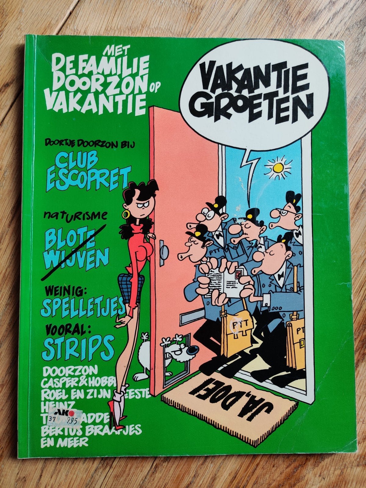 Vakantieboek 2: Met de Familie Doorzon op Vakantie, Eén stripboek, Ophalen of Verzenden, Gelezen, Diverse auteurs