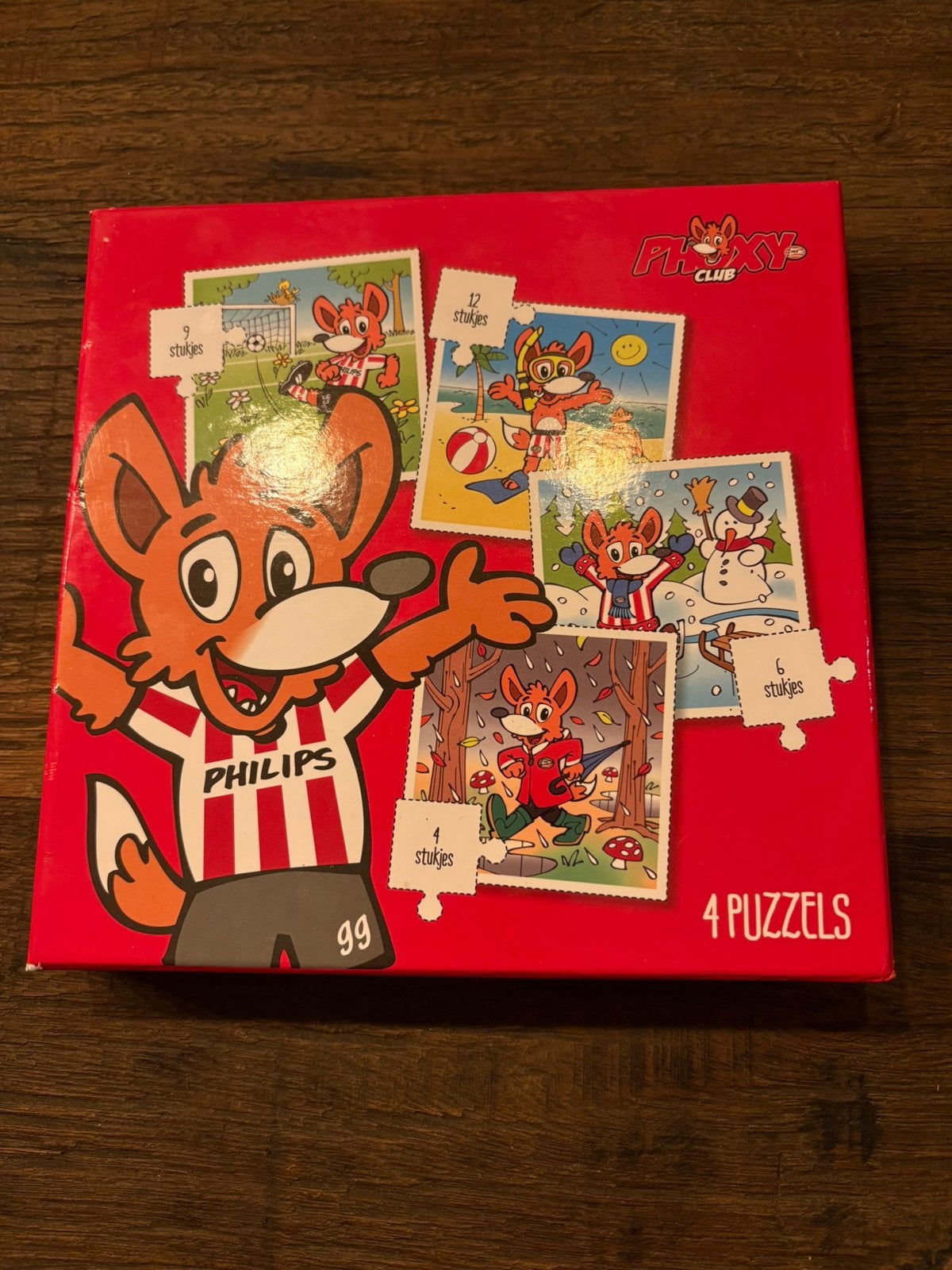 Nieuwe psv puzzel 4 in 1, Ophalen of Verzenden, Nieuw