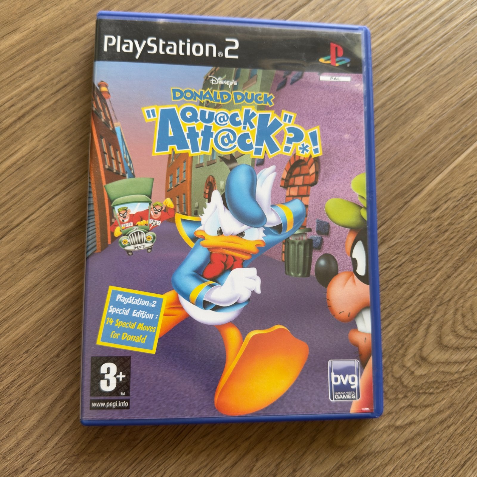 Donald Duck Quack Attack PS2 Playstation, Gebruikt, 1 speler, Ophalen of Verzenden, Vanaf 3 jaar