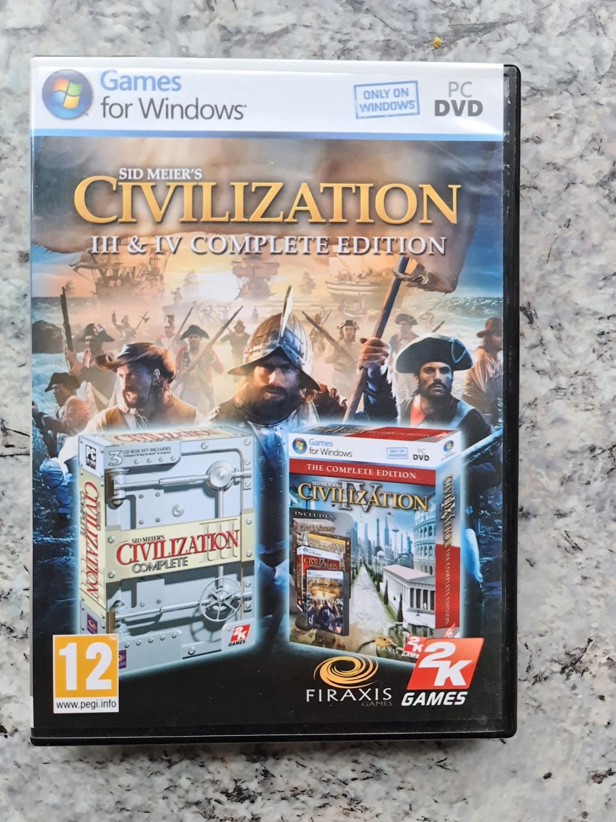 Sid Meier's Civilization III & IV Complete Edition PC DVD, Ophalen of Verzenden